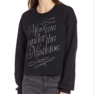 Junk Food Meet Me Under Mistletoe Sweatshirt 1318